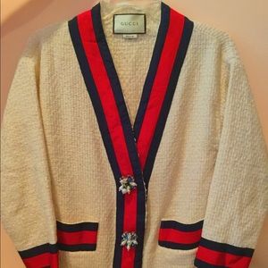 Gucci Tweed Cardigan